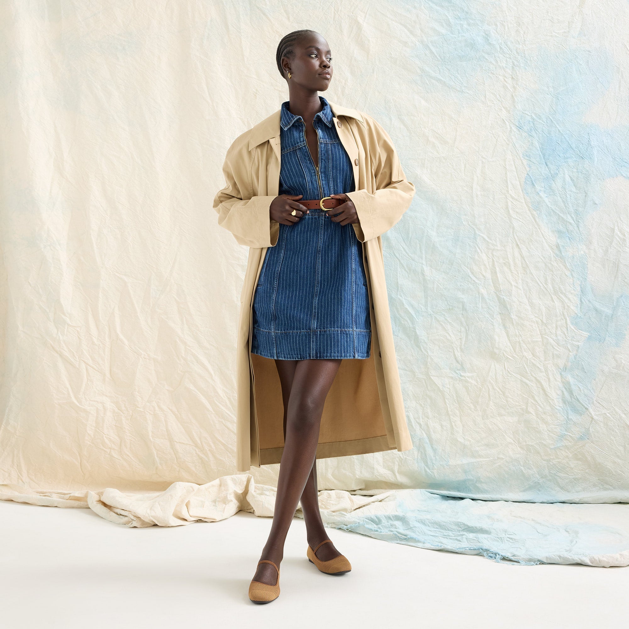 The Max Square Mary Jane - Wheat Raffia-Knit