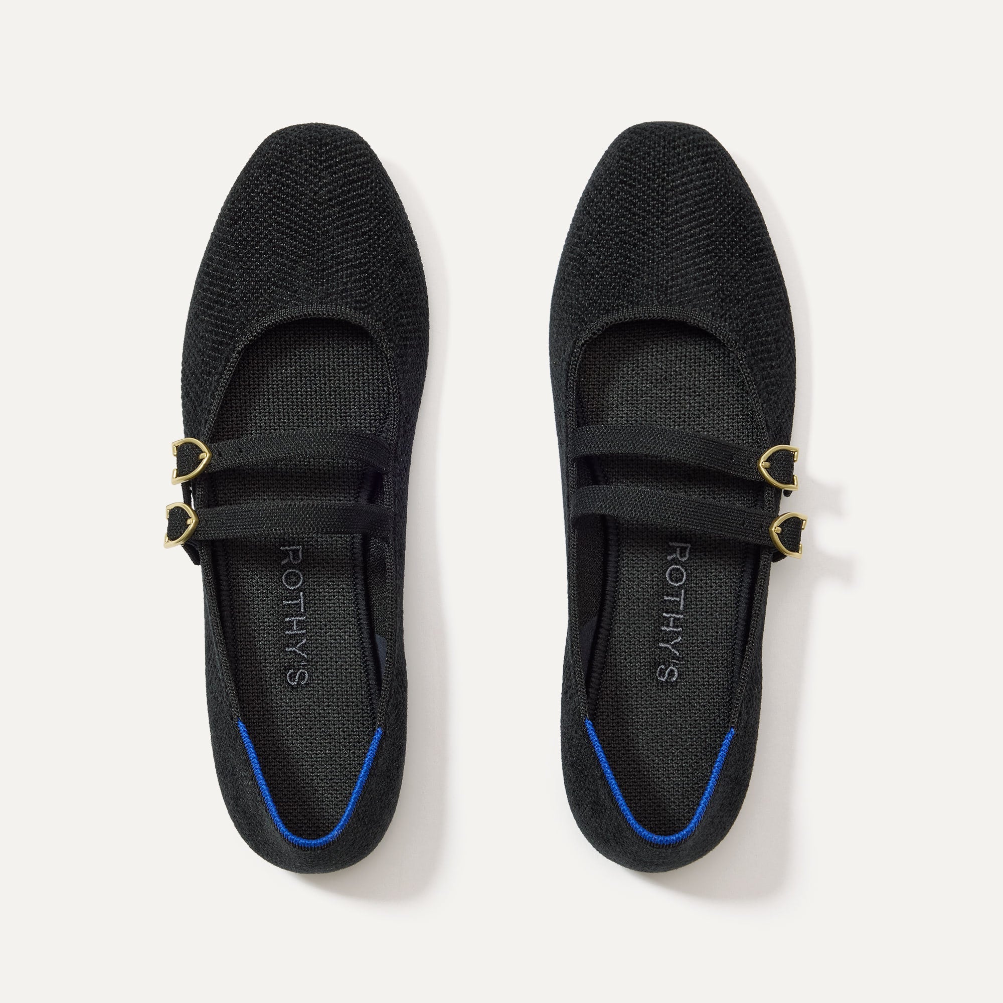 The Double Buckle Mary Jane - ReVelvet™ Black
