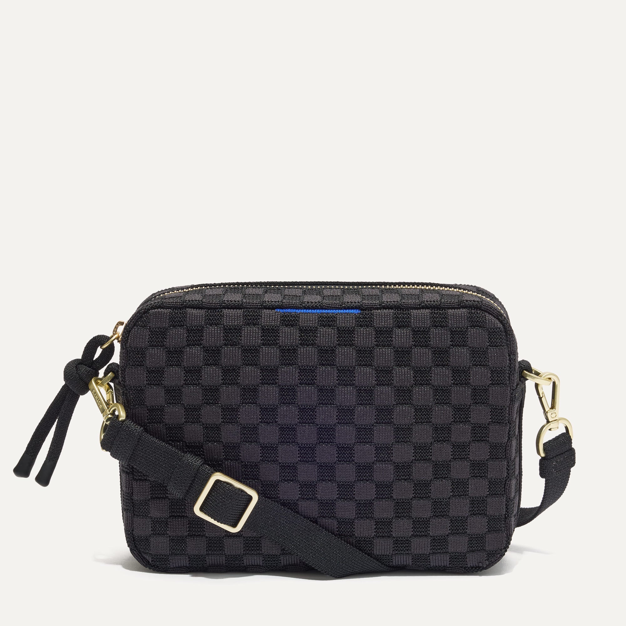The Crossbody Camera Bag - Black Sand