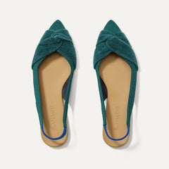 The Twist Point Slingback