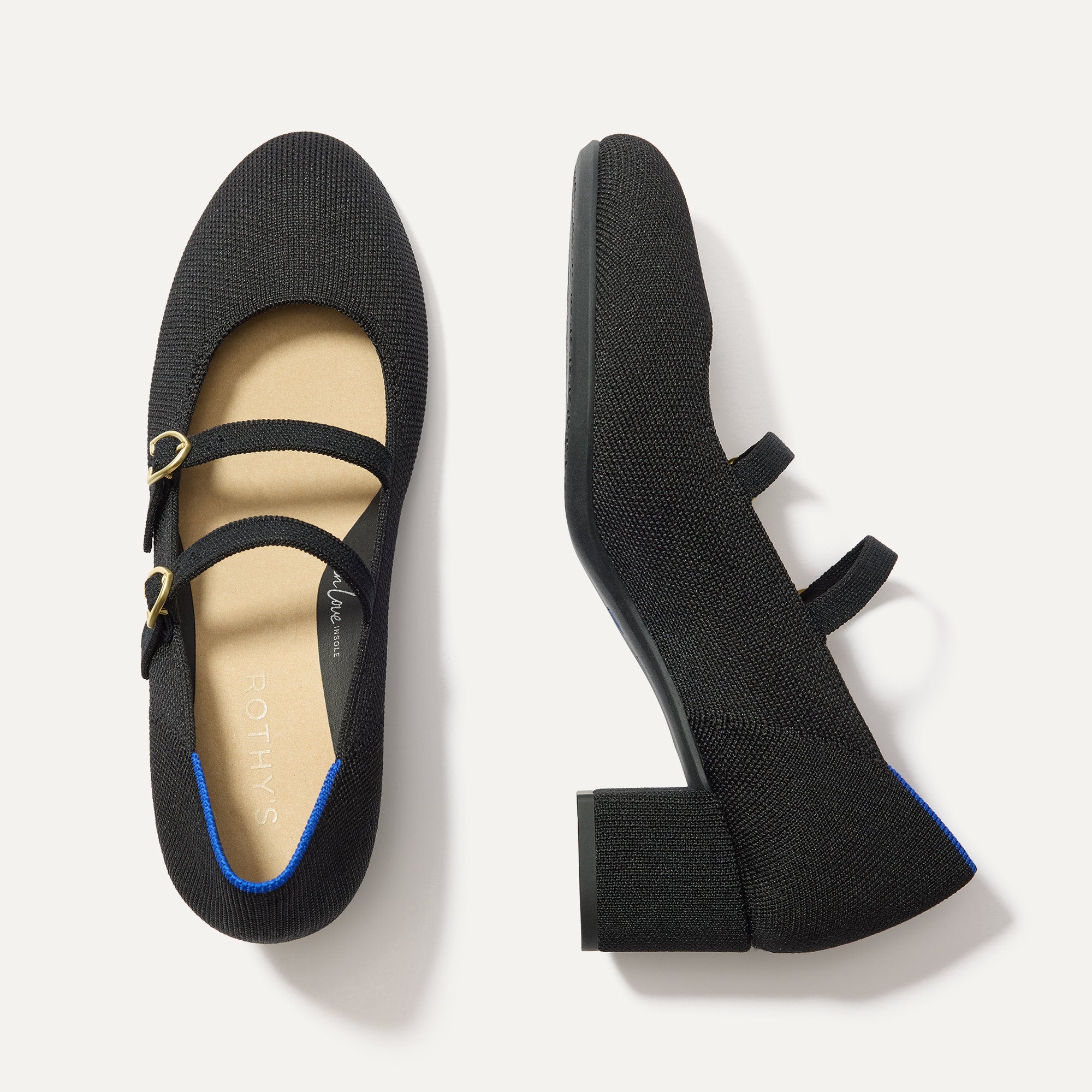 The Double Buckle Mary Jane Heel