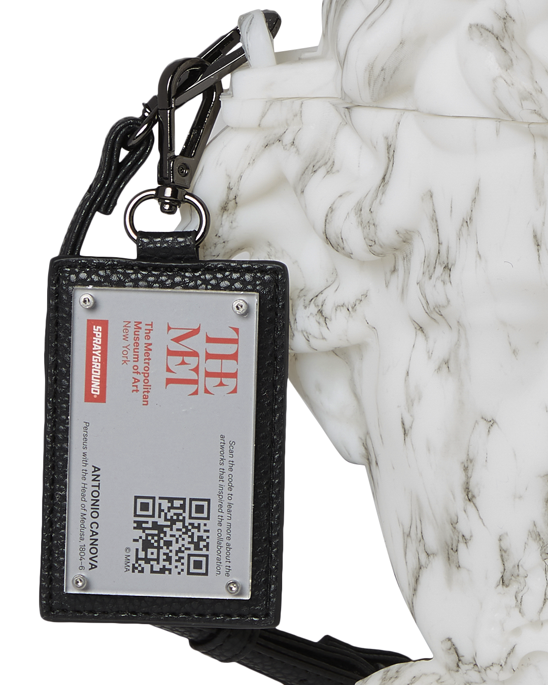 THE MET CANOVA MEDUSA HANDBAG (MARBLE)