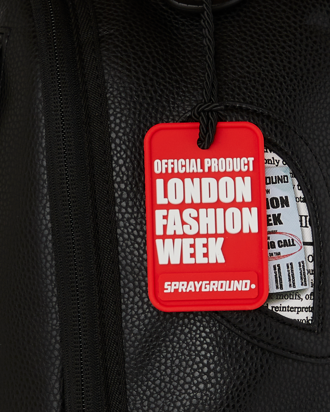 LONDON FASHION WEEK MOODBOARD MONTAGE BACKPACK