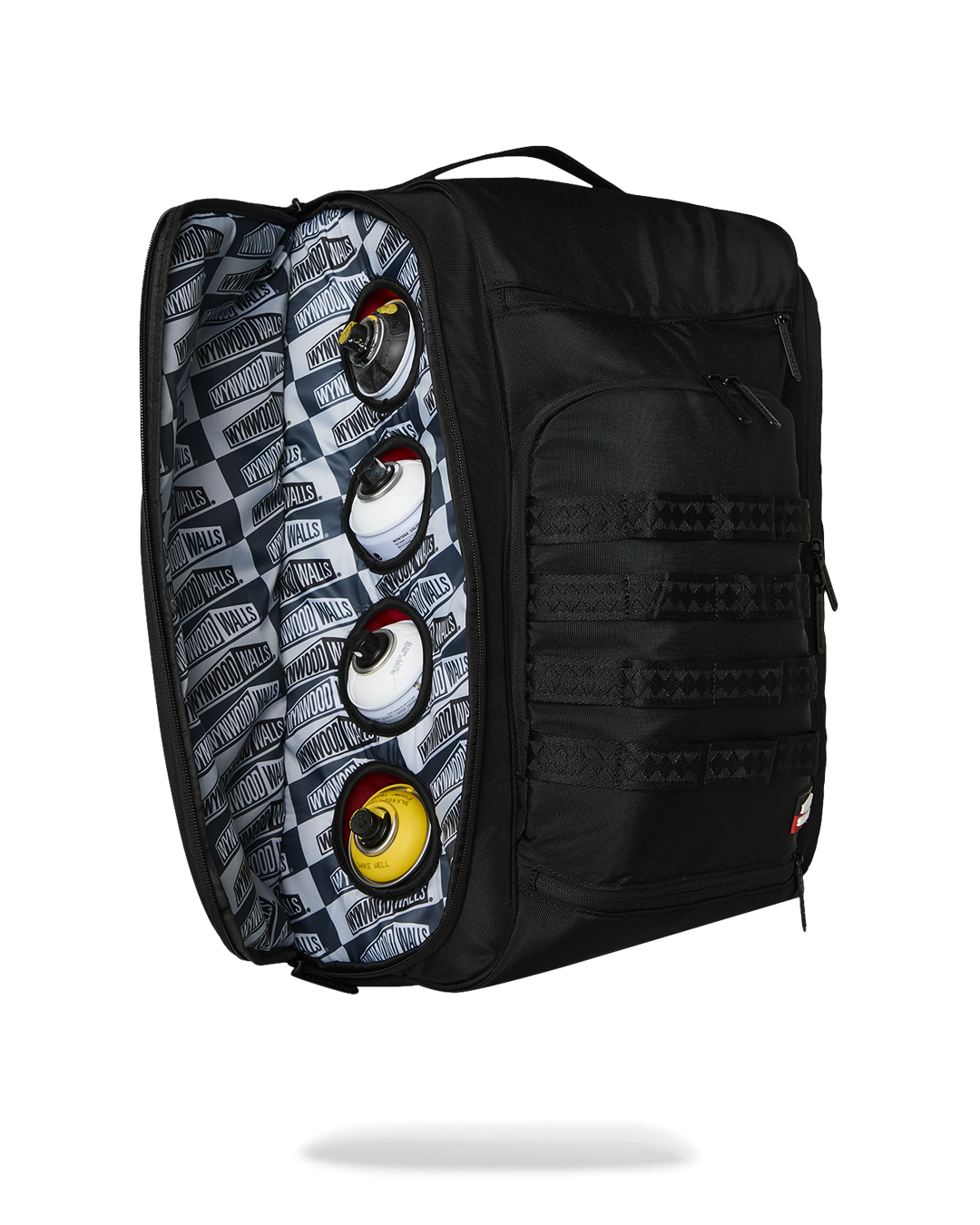 WYNWOOD WALLS COLLAB GRAFFITI UTILITY BACKPACK (8 CAN HOLDER)