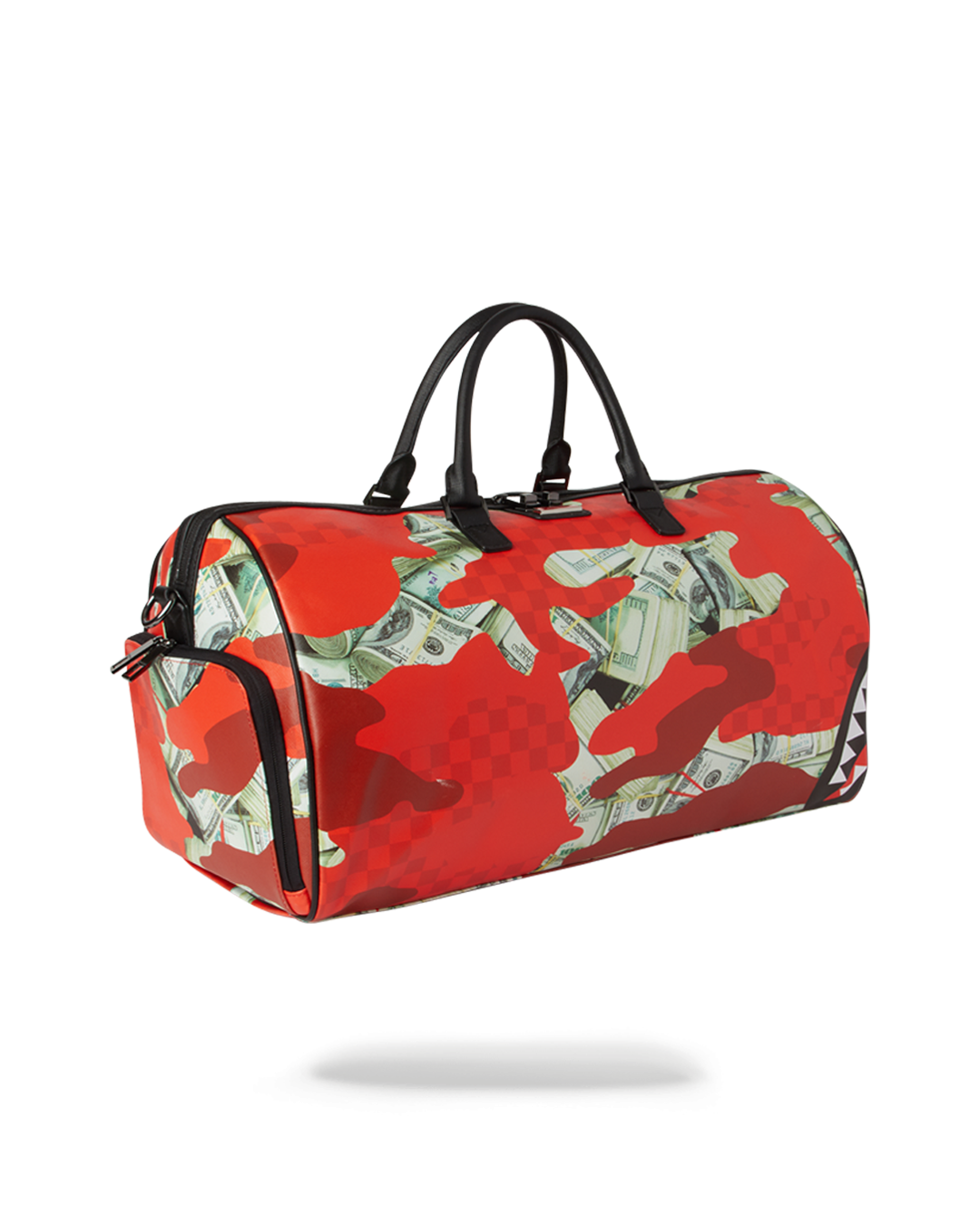 MONEY CAMO (RED) DUFFLE