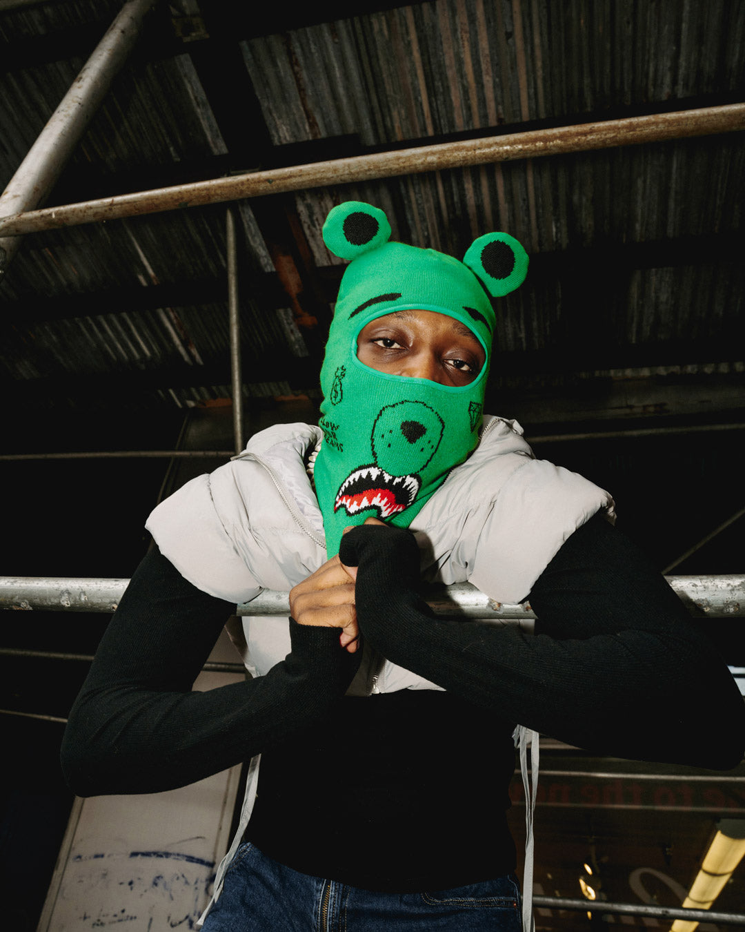 THE REAL MONEY BEAR SKI MASK