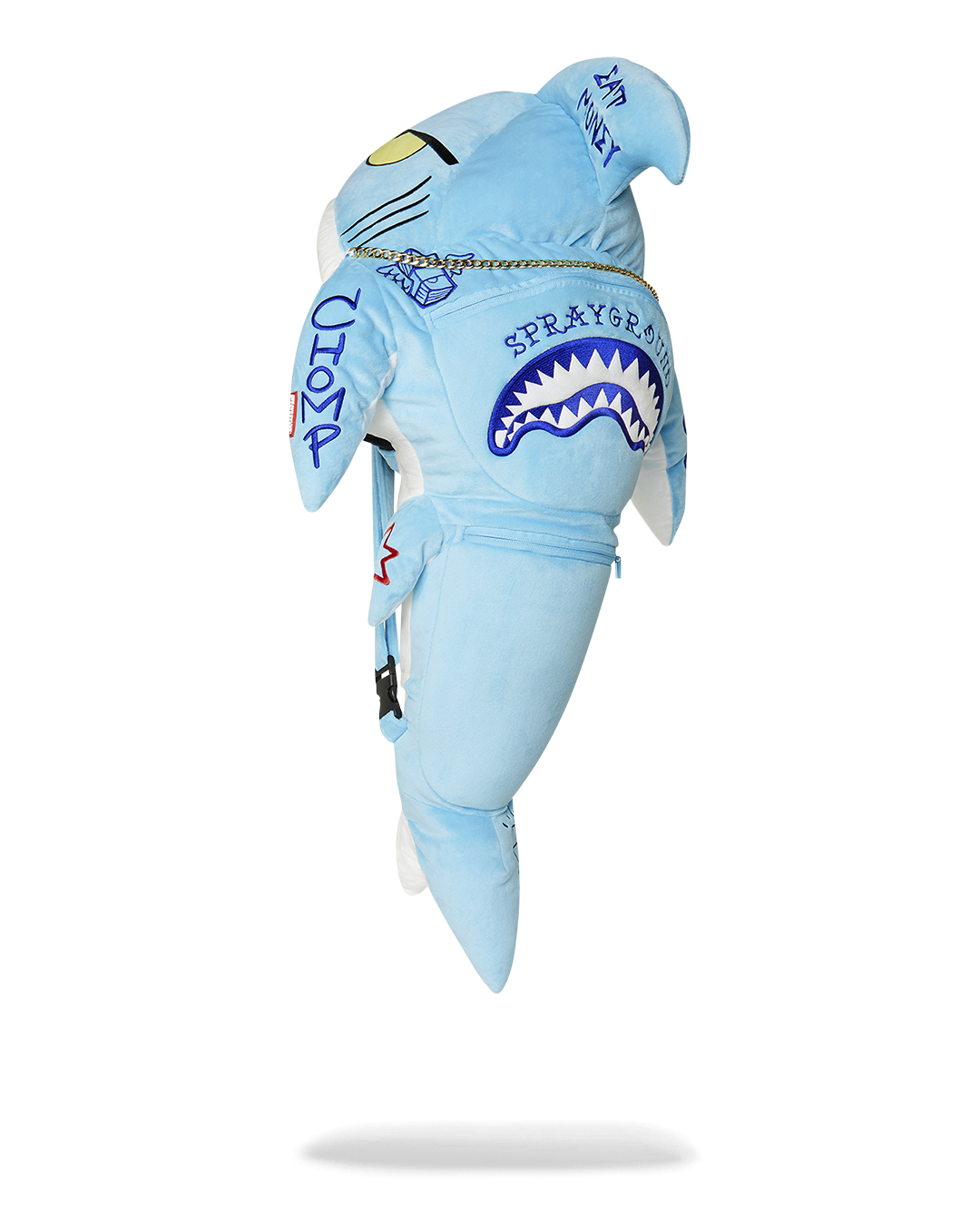 STUFFED SAVAGE HOODY BACKPACK SHARK